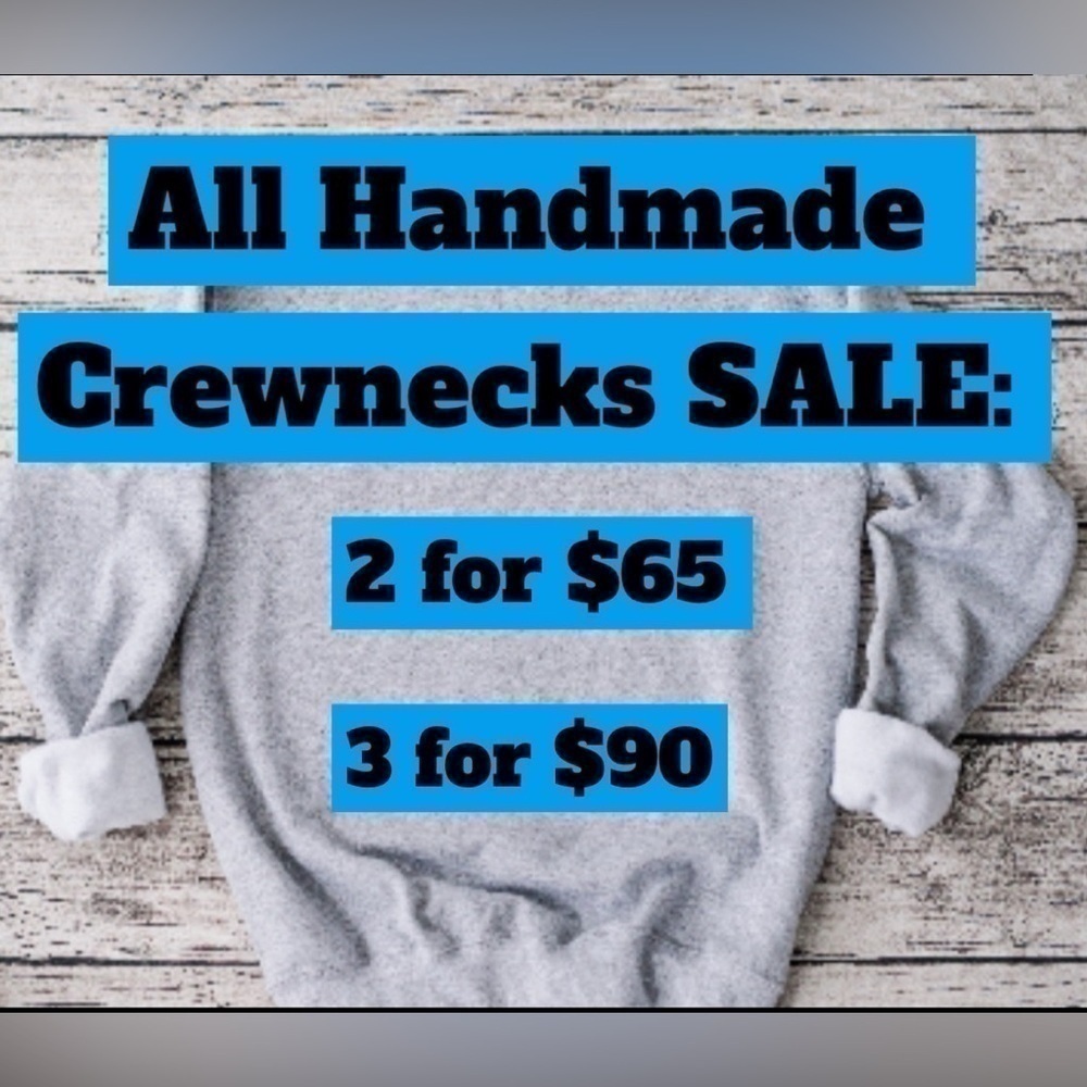 Merry Christmas Cross Crewneck - gray - Picture 4 of 5